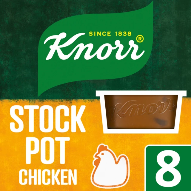 Knorr 8 Chicken Stock Pots 224g