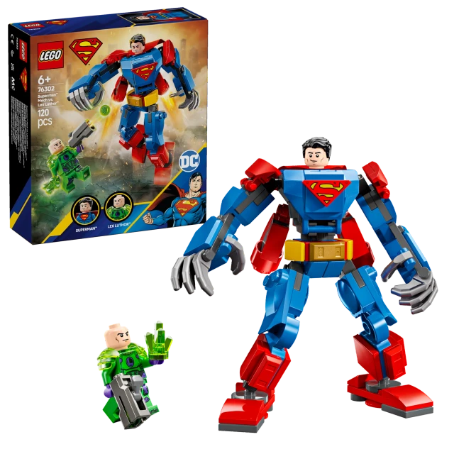 LEGO DC 76302 Superman Mech vs. Lex Luthor Set