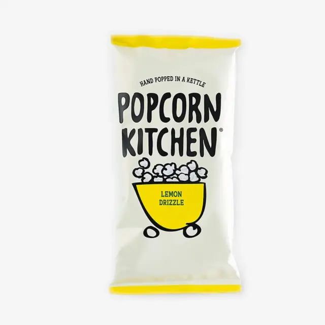 Popcorn Kitchen - Lemon Drizzle Popcorn Treat Sharing Bag - 100g