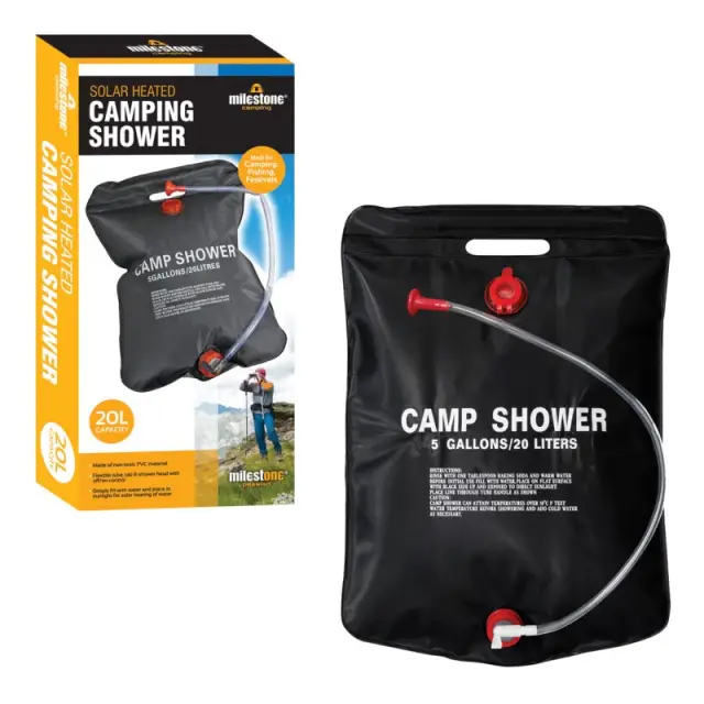 20L Solar Camping Shower