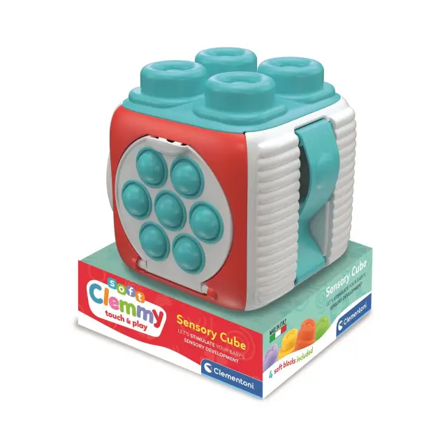 Clementoni Soft Clemmy Sensory Activity Cube