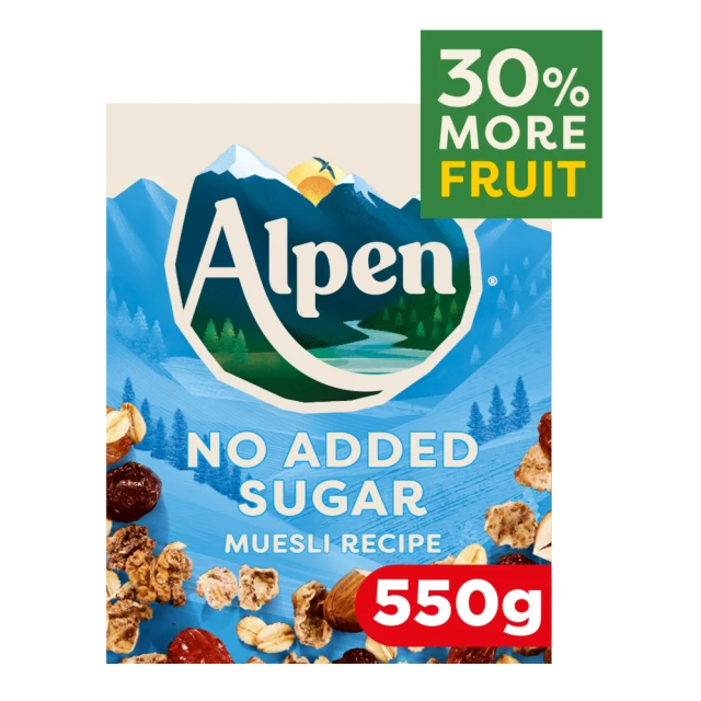 Alpen No Added Sugar Muesli 550g