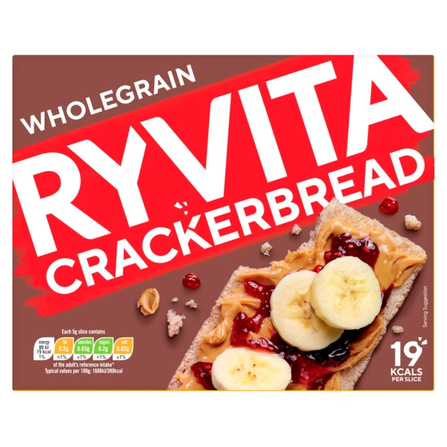 Ryvita Wholegrain Crkbrd 125G