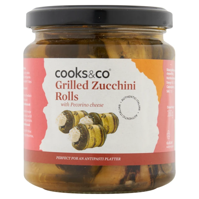 Cooks & Co - Grilled Zucchini Pecorino - 280g