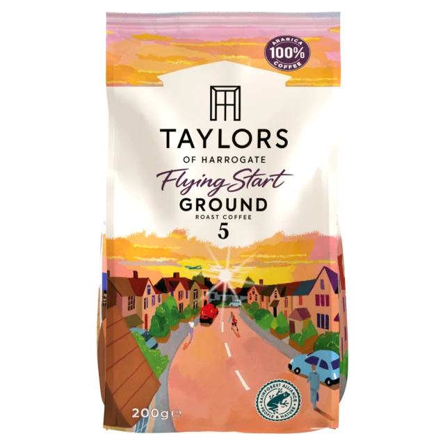 Taylors Of Harrogate Flying Start Ground Coffee 200G