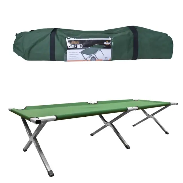 Folding Camp Bed with Carry Bag