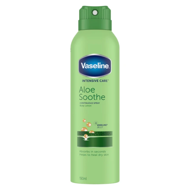 Vaseline Intensive Care Spray Moisturiser Aloe Soothe 190 ml