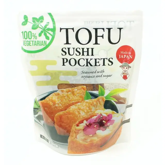 OK Fried Tofu For Inarizushi 10P 400g/pack  OK常溫豆皮10枚 400g/袋
