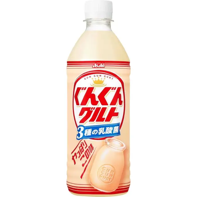 Calpis Gun-Gun-Gurt Yogurt Drink 500ml/bottle  乳酸菌 500ml/瓶