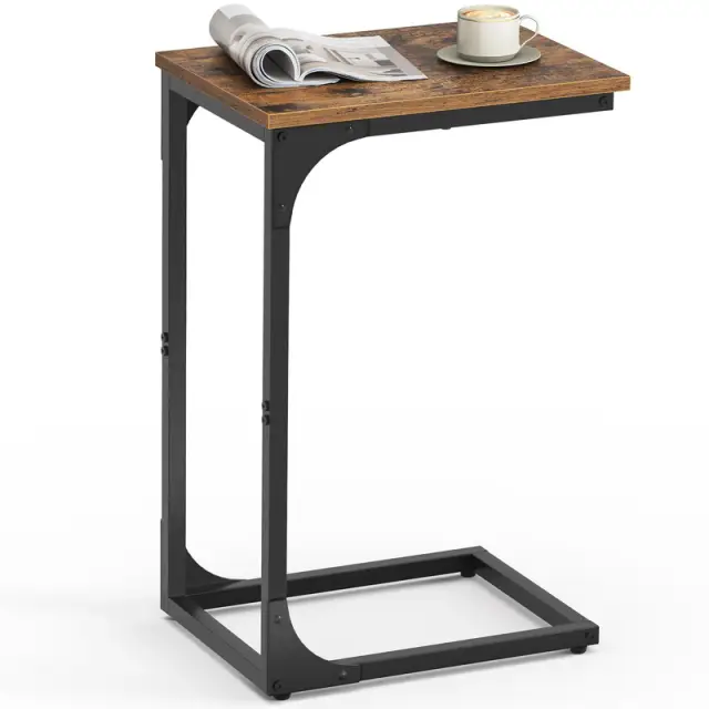 VASAGLE End Table, 40x30x62cm