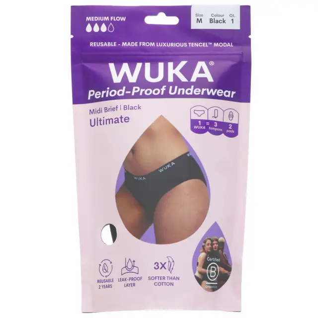 Wuka Period Pant Medium Flow M