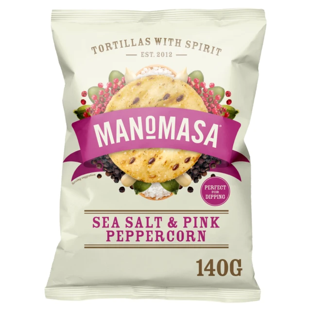 Manomasa Sea Salt & Pink Peppercorn 140g