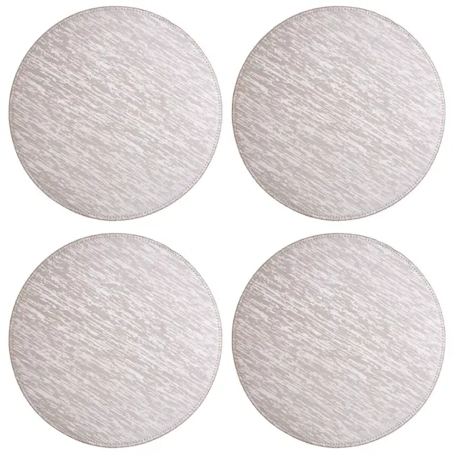Knightsbridge Set Of 4 Round Placemats