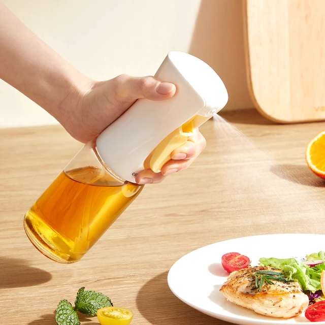 COOKER KING Spray Oil Jar - Oil Bottle Glass - Seasoning Bottle - 200ML