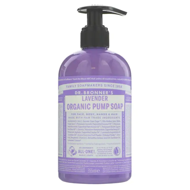 Dr Bronner's Lavender - Pump Soap