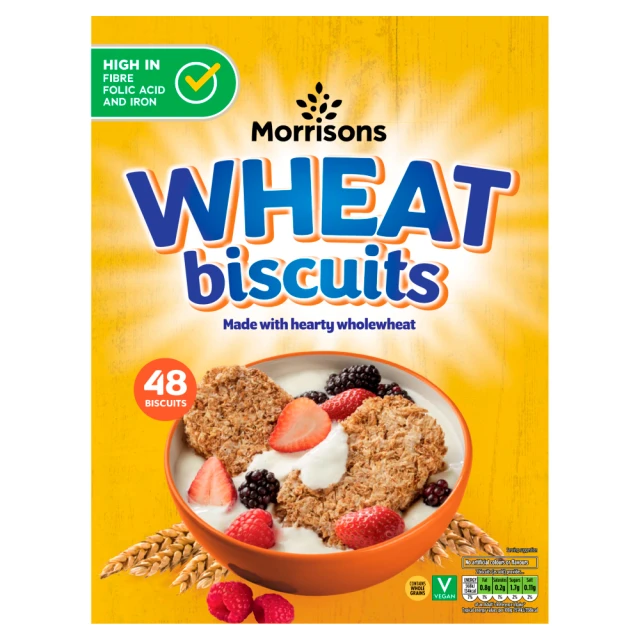 Morrisons Wheat Biscuits 48Pk