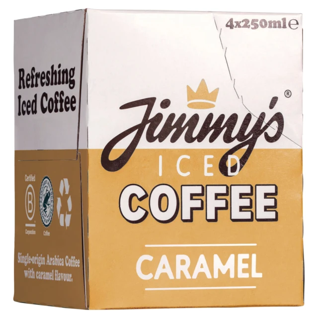 Jimmy'S Iced Coffee Caramel 4 X 250Ml