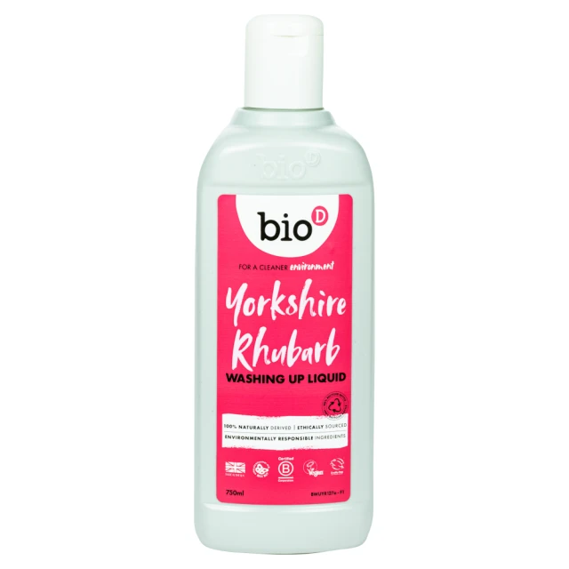 Bio D Yorkshire Rhubarb Washing Up Liquid 750ml