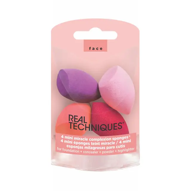 Real Techniques 4 Mini Miracle Sponges Gift Box