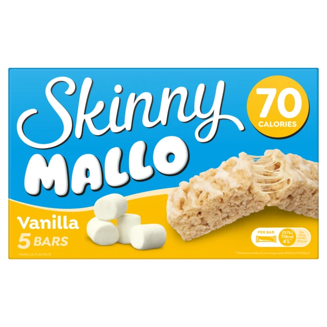 Skinny Mallo Vanilla 5 X 90G
