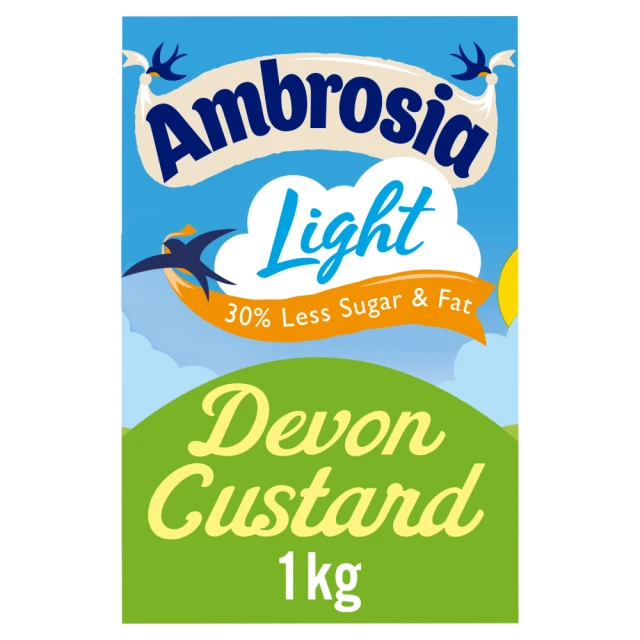 Ambrosia Light Devon Custard 1kg