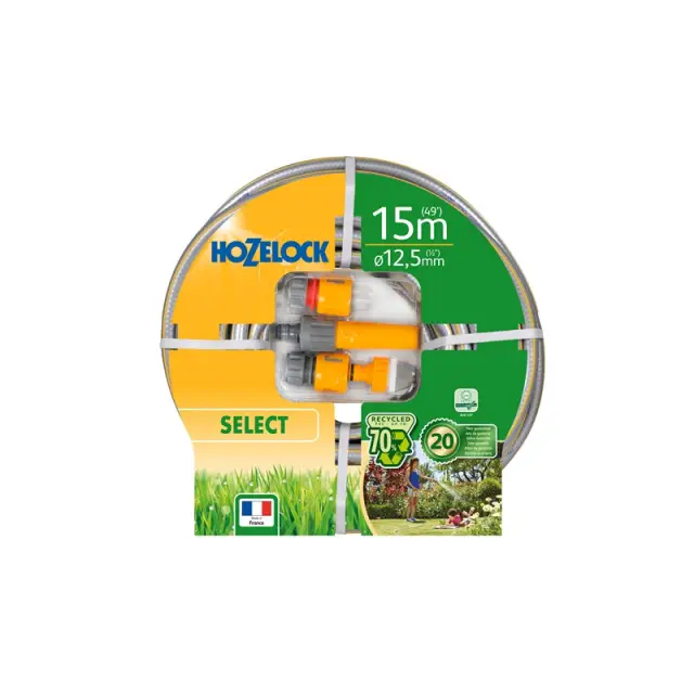 HOZELOCK 15M SELECT HOSE PACK (72159000)