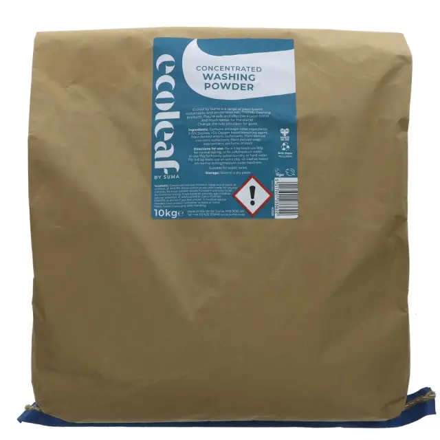 ECOLEAF BY SUMA - Washing Powder-Concentrated - Non Bio Lavender - 10 KG