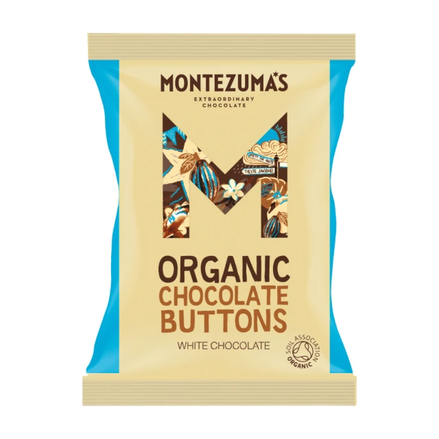 Montezuma's White Chocolate Buttons - 120G