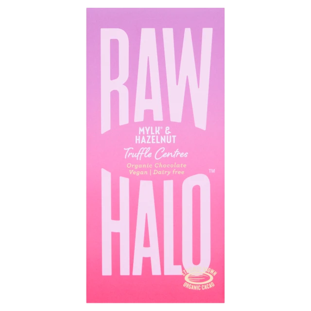 Raw Halo Mylk Hazelnut Truffle Bar - 90G