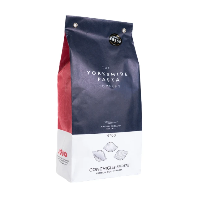 The Yorkshire Pasta Company - No. 03 Conchiglie Rigate - 500g