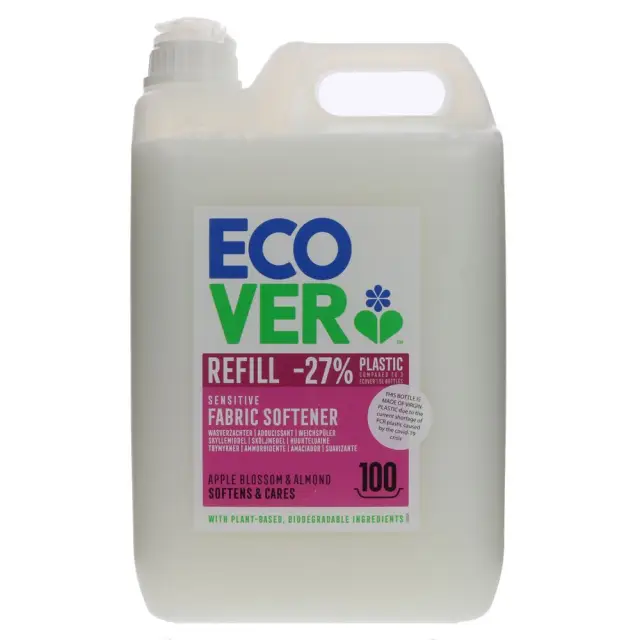ECOVER - Fabric Conditioner - Apple Blossom & Almond - 5L