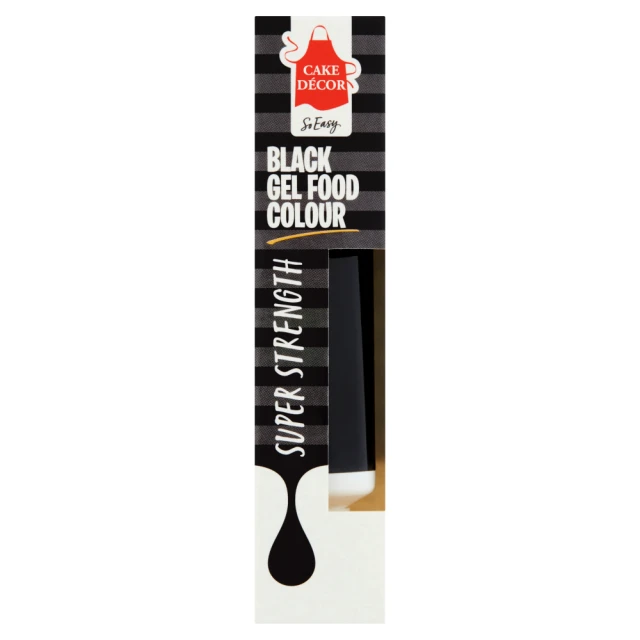 Cake Decor Black Colour Gel 19g