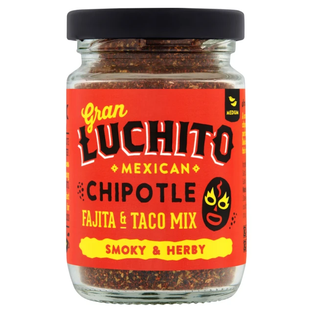 Gran Luchito - Mexican Smoky Chipotle Fajita and Taco Mix 30g