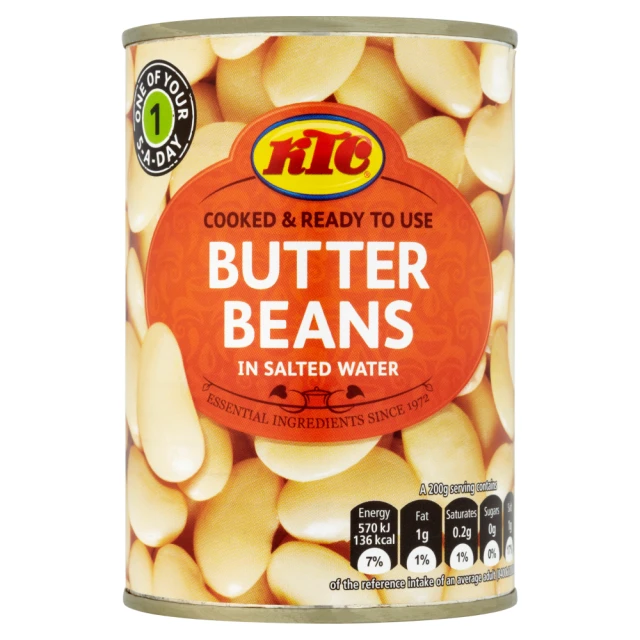 Ktc Butter Beans 400G