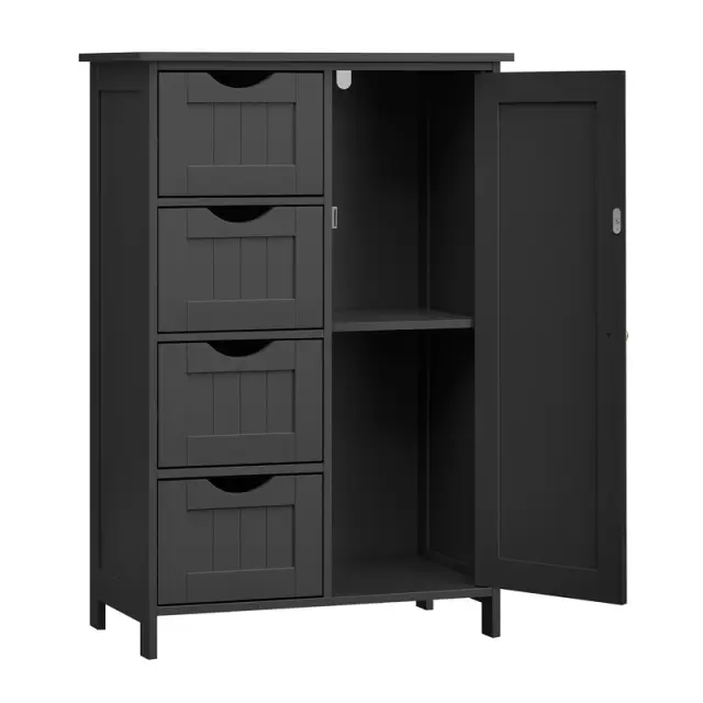 VASAGLE Bathroom Cabinet, 55x30x81cm
