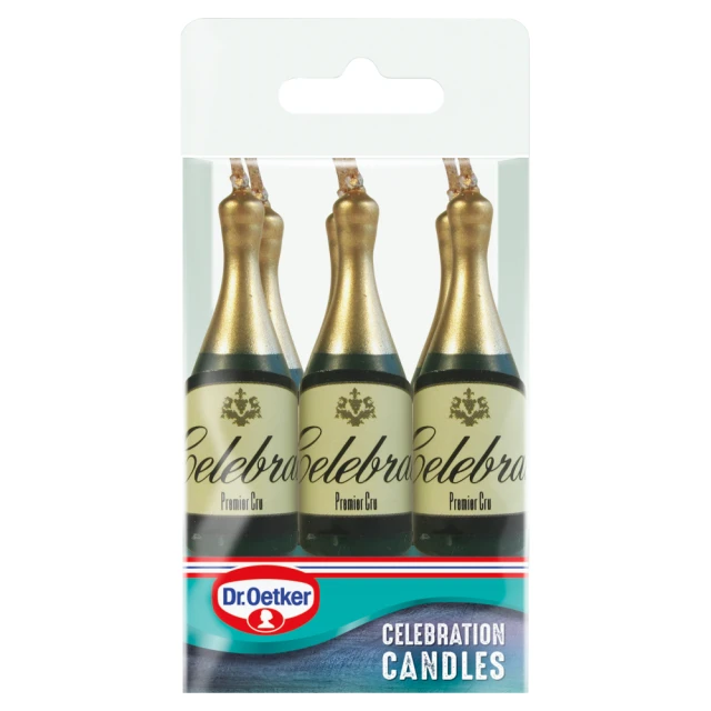 Dr Oetker Champ/Bottle Candle