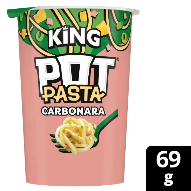 King Pot Pasta Creamy Carbonara 69g