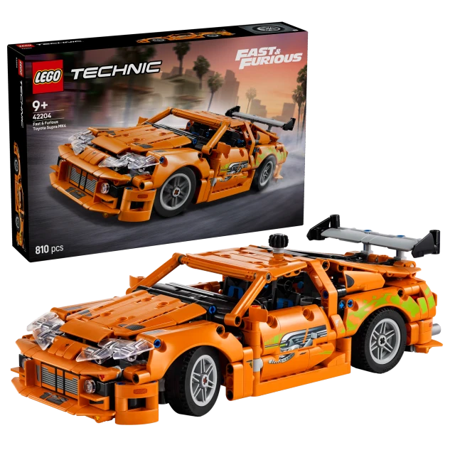 LEGO Technic 42204 Fast and Furious Toyota Supra MK4 Car Set
