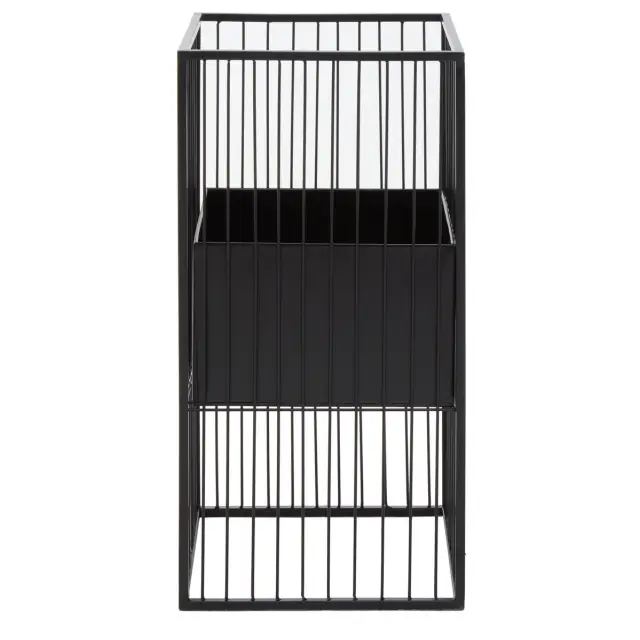 Alden Black Floor Standing Planter