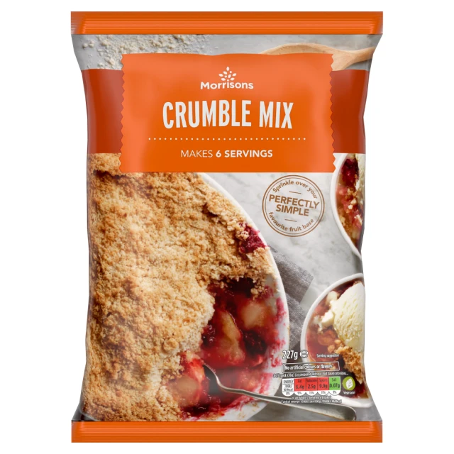Morrisons Crumble Topping Mix 227g