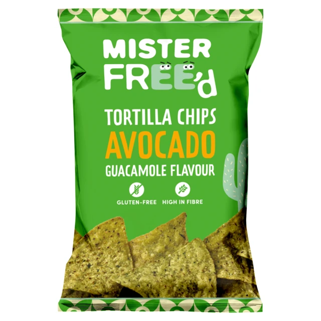 Mister Freed Avocado Guacamole Flavour Tortilla Chips 135g