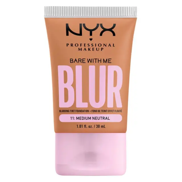 NYX Professional Makeup Bare With Me Blur Tint Foundation 11 Medium Neutral