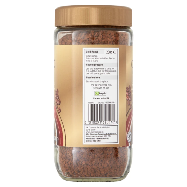 Morrisons Gold Coffee 200G