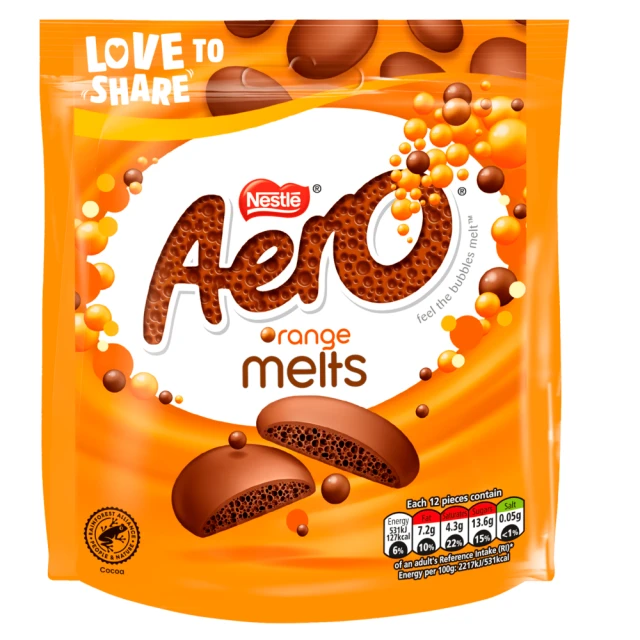 Aero Melts Orange Pouch 92g