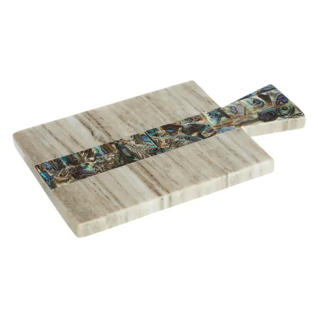Imogen Small Beige Marble Paddle Board