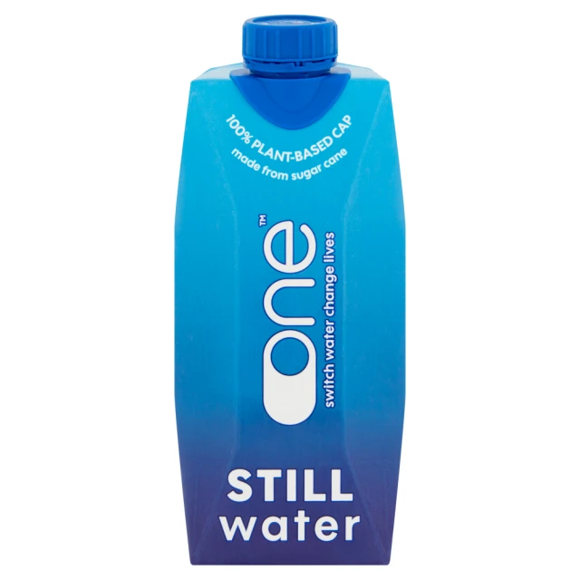One Water - Still Mountain Water Tetra Pack - 18 x 500ml