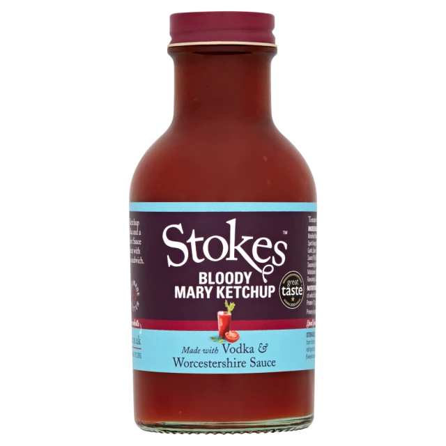 Stokes - Bloody Mary Tomato Ketchup with Vodka - 300g