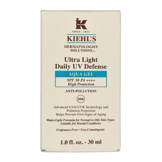 Kiehl's D.S. Ultra Light Daily UV Defense Aqua Gel SPF50 30 ml