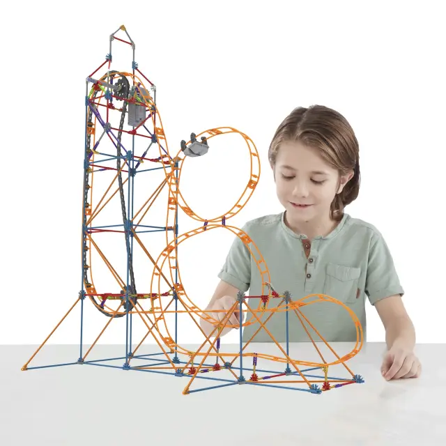 K'Nex Amazin' 8 Roller Coaster Building Set