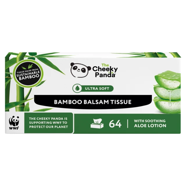The Cheeky Panda 64 Bamboo Balsam Tissue
